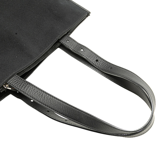 Pre-Loved Fendi Canvas Logo Patch Tote - Picture 8 of 9